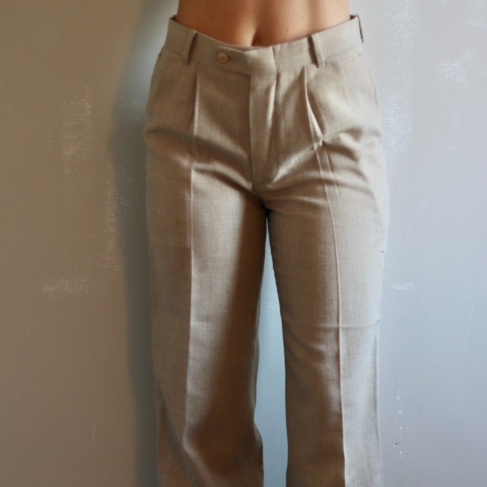 Dior khaki dress pants